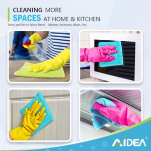 AIDEA Microfiber Cleaning Cloths-50PK