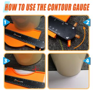 Contour Gauge Profile Tool 10inch