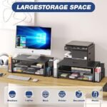 Computer Monitor Stand with Drawer