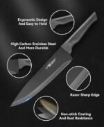 Kitchen Knife Set with Block