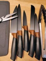 Kitchen Utensil Set with Knife Block