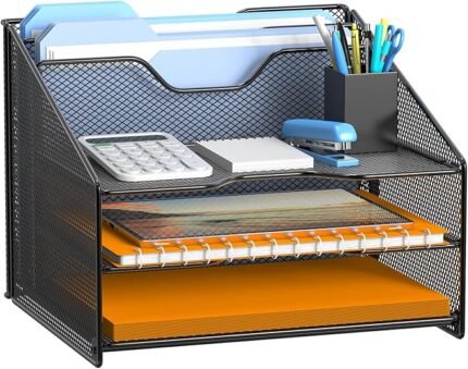 Mesh Letter File Organizer