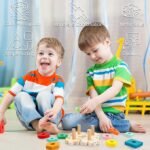 Montessori stacking toys for toddlers
