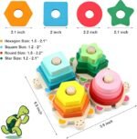 Montessori stacking toys for toddlers