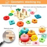 Montessori stacking toys for toddlers